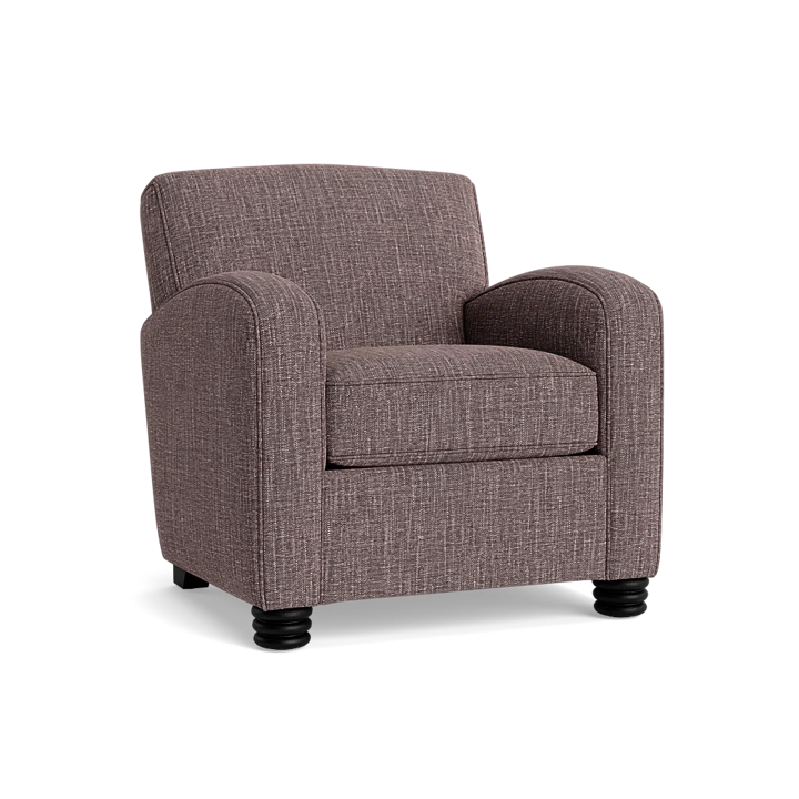 Modern Reading Chair: Henry in Burgundy | Pepper Home
